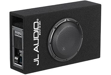 JL Audio ACP108LG-W3V3 8″ Loaded Subwoofer Speaker & Enclosure Box & Amplifier